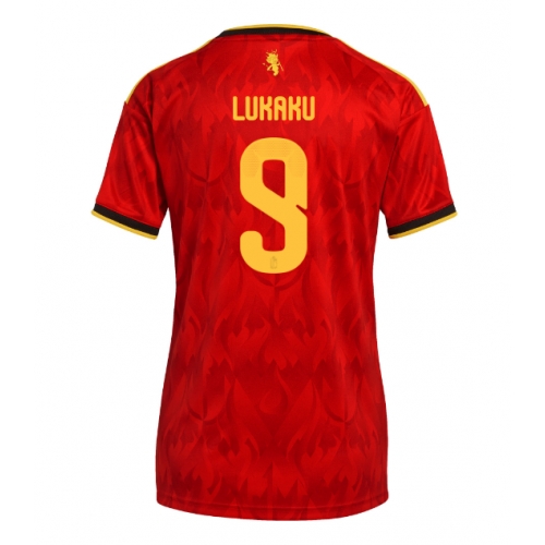 Billige Fotballdrakt Belgia Romelu Lukaku #9 Replika Hjemmedrakt Dame VM 2026 Kortermet Billige Fotballdrakt Belgia Romelu Lukaku #9 Replika Hjemmedrakt Dame VM 2026 Kortermet